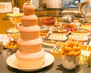 チョコレートファウンテン